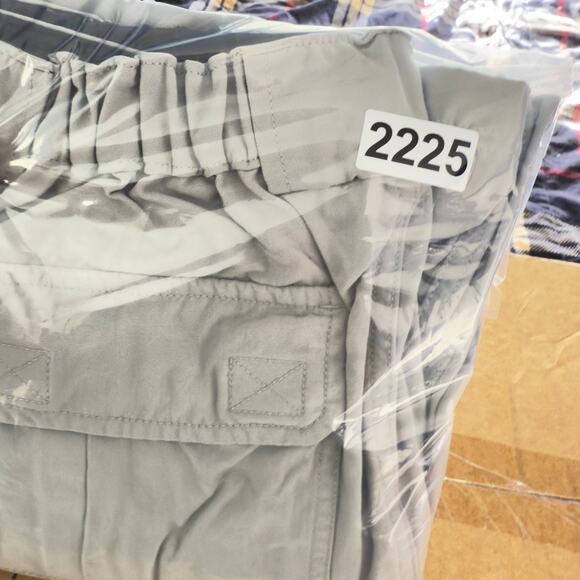 Duluth Trading Co Dry On The Fly Cargo Pant Men M x30 (30W 30L) Grey Elastic - Picture 16 of 16